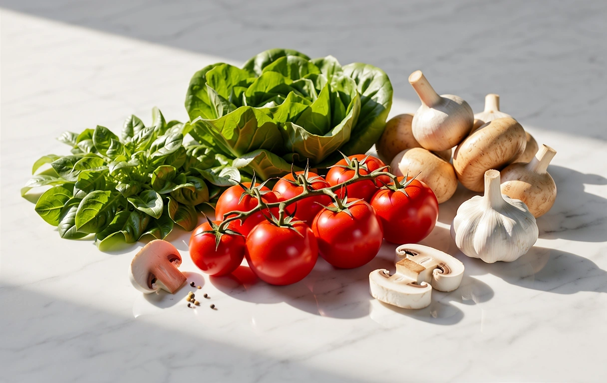 Ingredientes naturales y saludables